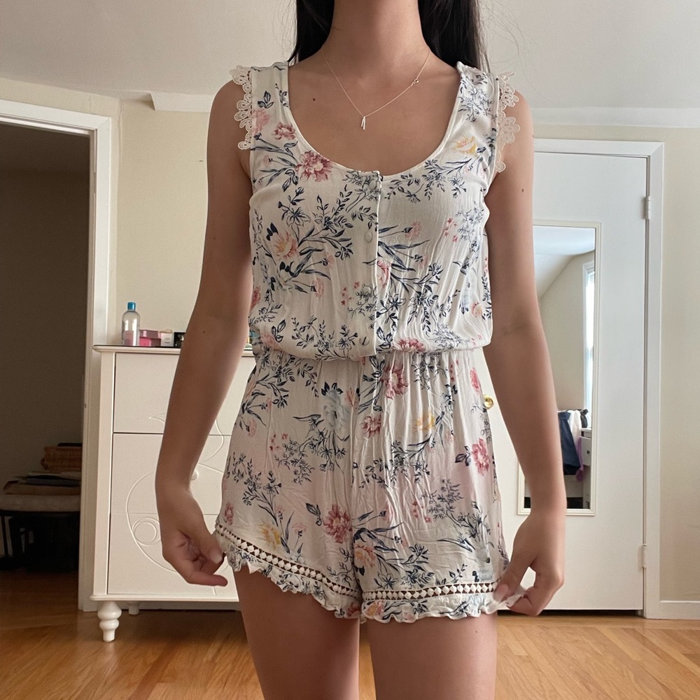 Summer Floral Romper from Kendall & Kylie, XS